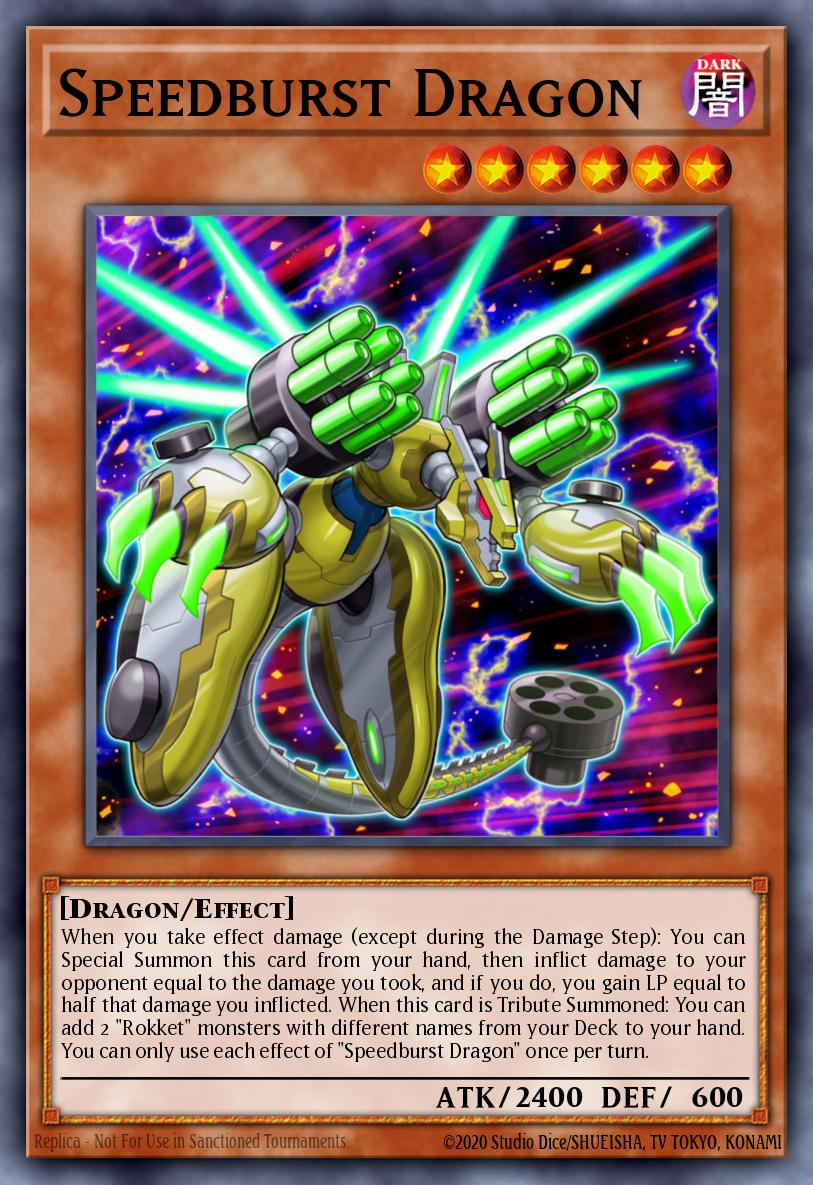(005) YuGiOh TCG MP20: 2020 Tin of Lost Memories Mega Pack Single: Speedburst Dragon Common