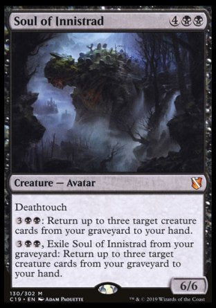 (130) Magic The Gathering Commander 2019 Single: Soul of Innistrad Holo Mythic