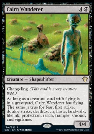 (130/322) Magic The Gathering Commander: Ikoria Single: Cairn Wanderer Rare