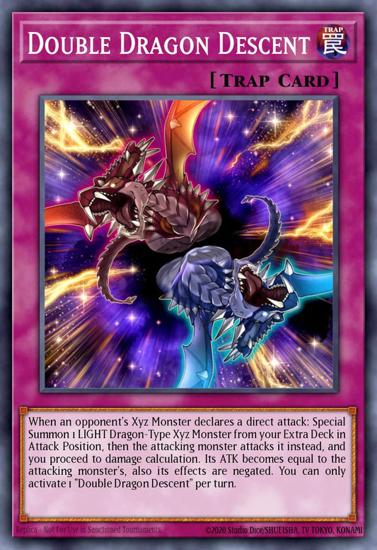 (069) YuGiOh TCG PRIO: Primal Origin Single: Double Dragon Descent  Common