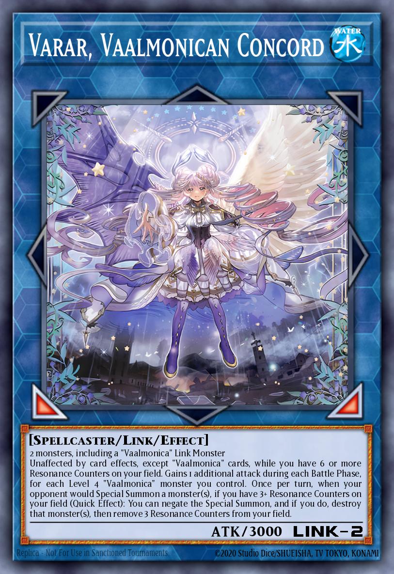 (049) YuGiOh TCG INFO: The Infinite Forbidden Single: Varar, Vaalmonican Concord  Super Rare