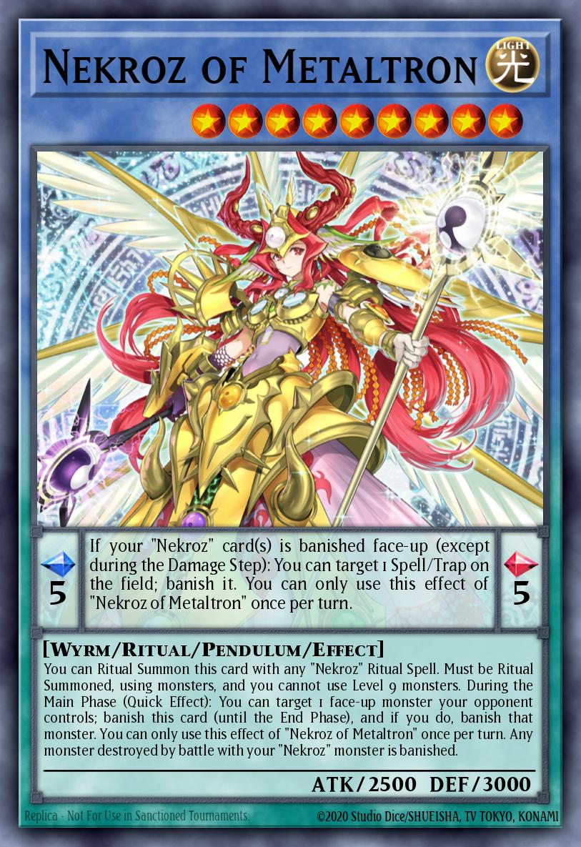 (026) YuGiOh TCG BLMM: Battles of Legend: Monster Mayhem Single: Nekroz of Metaltron Secret Rare
