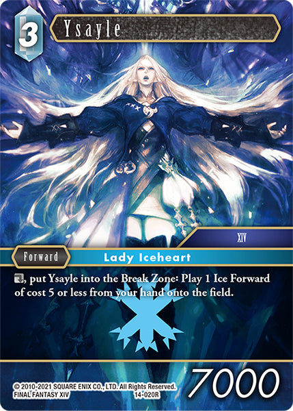 (020) Final Fantasy TCG Opus XIV: Crystal Abyss Single: Ysayle (14-020) Holo Rare