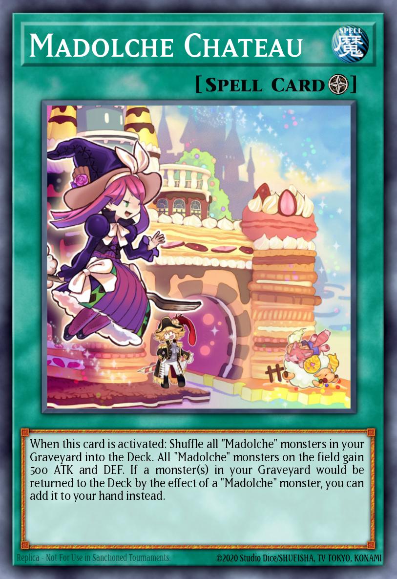 (069) YuGiOh TCG MAGO: Maximum Gold Single: Madolche Chateau Rare