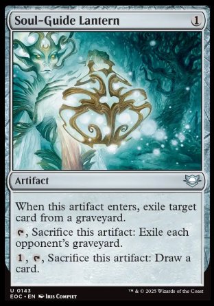 (143) Magic The Gathering Commander: Edge of Eternities Single: Soul-Guide Lantern Uncommon