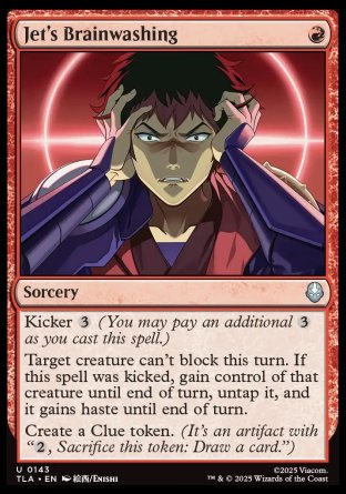 (143) Magic The Gathering Magic: The Gathering | Avatar: The Last Airbender Single: Jet's Brainwashing Uncommon