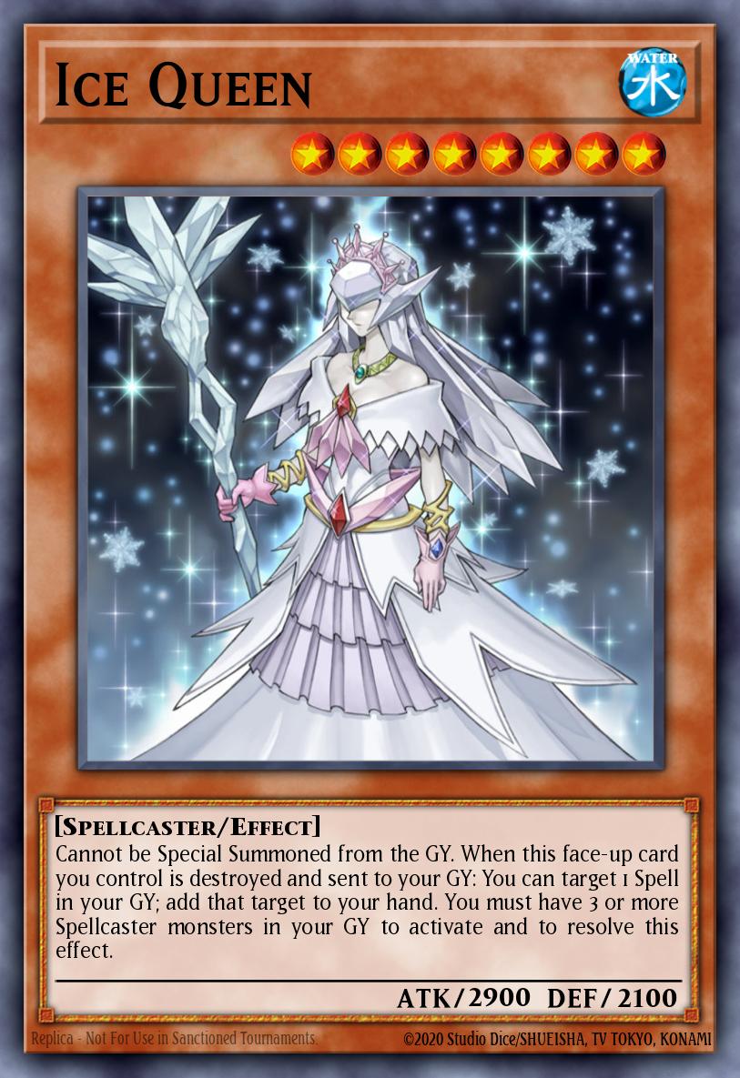 (094) YuGiOh TCG SOVR: Stardust Overdrive Single: Ice Queen Secret Rare