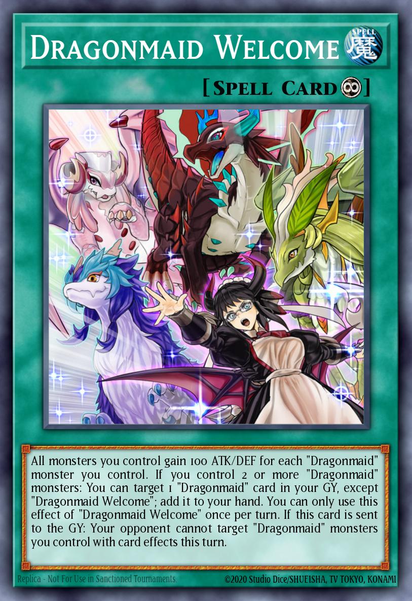 (066) YuGiOh TCG BLMM: Battles of Legend: Monster Mayhem Single: Dragonmaid Welcome Ultra Rare