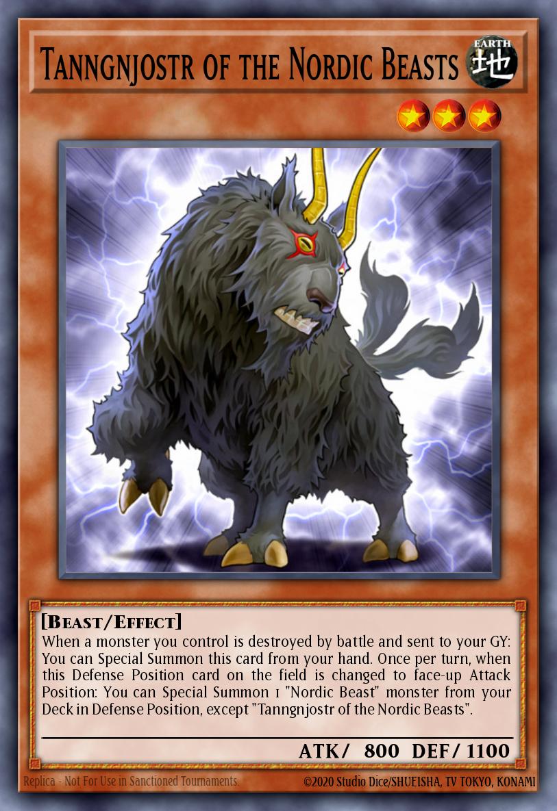 (014) YuGiOh TCG OP18: OTS Tournament Pack 18 Single: Tanngnjostr of the Nordic Beasts Common