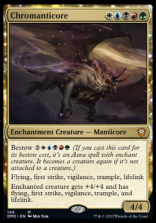 (146) Magic The Gathering Commander: Dominaria United Single: Chromanticore Mythic