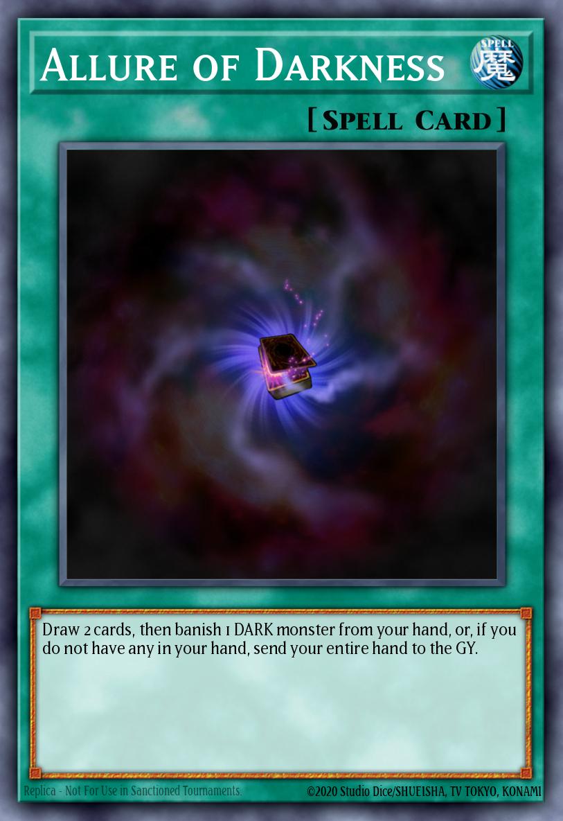 (054) YuGiOh TCG WISU: Wild Survivors Single: Allure of Darkness Rare