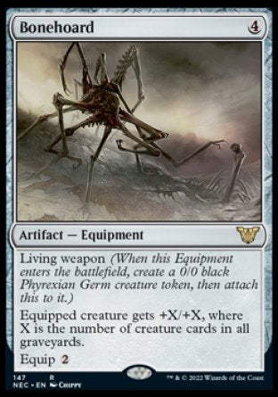 (147) Magic The Gathering Commander: Kamigawa: Neon Dynasty Single: Bonehoard Rare