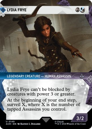 (149) Magic The Gathering Universes Beyond: Assassin's Creed: Extras Single: Lydia Frye (V.1) Uncommon