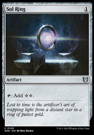 (149) Magic The Gathering Commander: Wilds of Eldraine Single: Sol Ring Uncommon