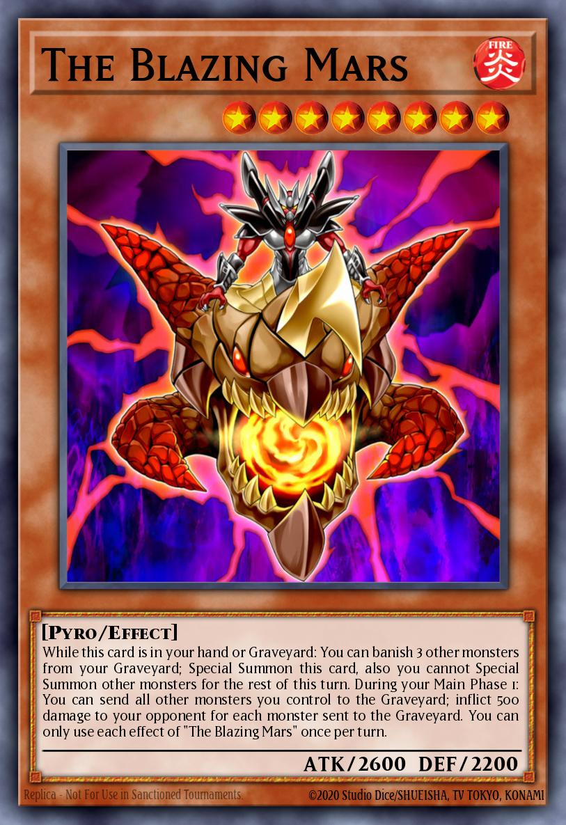 (103) YuGiOh TCG DLCS: Dragons of Legend: The Complete Series Single: The Blazing Mars Common