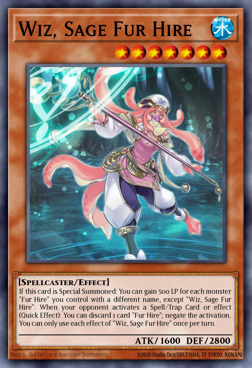 (252) YuGiOh TCG MP19: 2019 Gold Sarcophagus Tin Mega Pack Single: Wiz, Sage Fur Hire Common