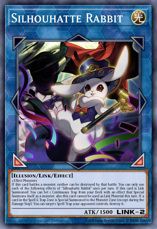 (052) YuGiOh TCG INFO: The Infinite Forbidden Single: Silhouhatte Rabbit (V.1 - Secret Rare)  Secret Rare