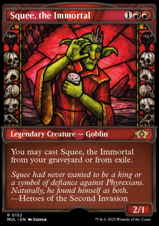 (152) Magic The Gathering Multiverse Legends Single: Squee, the Immortal (V.3) Rare