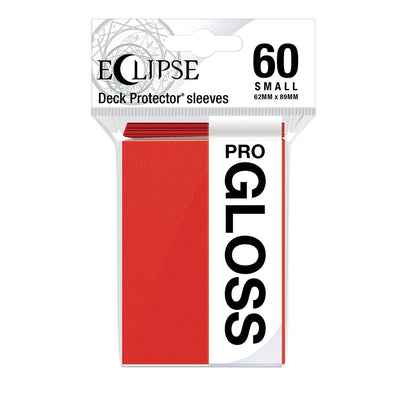 Ultra Pro - Pro Gloss Deck Protector Sleeves - Small 60ct - Red