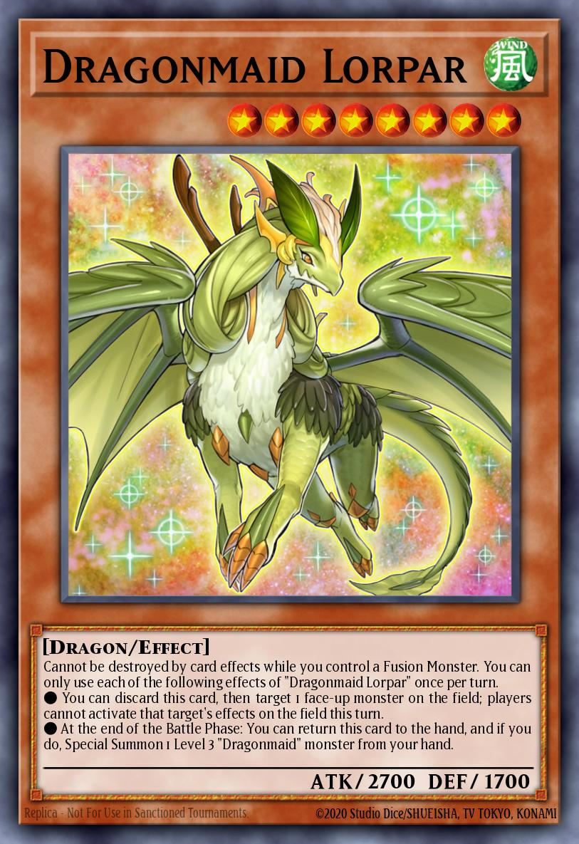 (061) YuGiOh TCG BLMM: Battles of Legend: Monster Mayhem Single: Dragonmaid Lorpar Ultra Rare