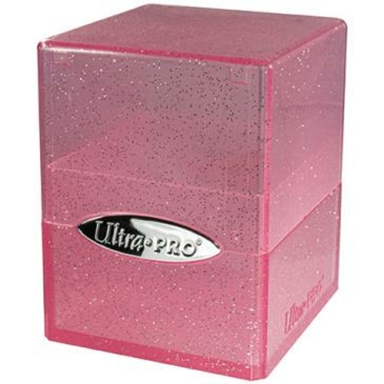 Ultra Pro Satin Cube Deck Box - Glitter Pink