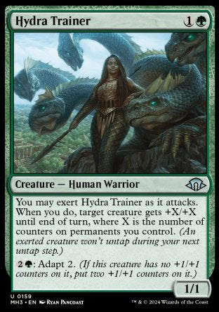 (159) Magic The Gathering Modern Horizons 3 Single: Hydra Trainer Uncommon