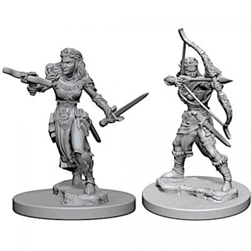 D&D Nolzur's Marvelous Miniatures (Wave 1) - Elf Female Ranger