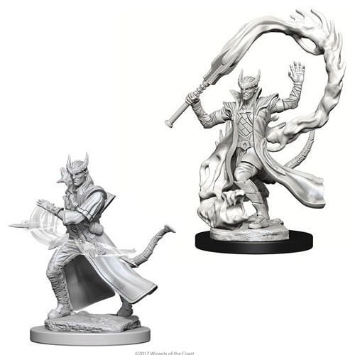D&D Nolzur's Marvelous Miniatures (Wave 4) - Tiefling Male Sorcerer
