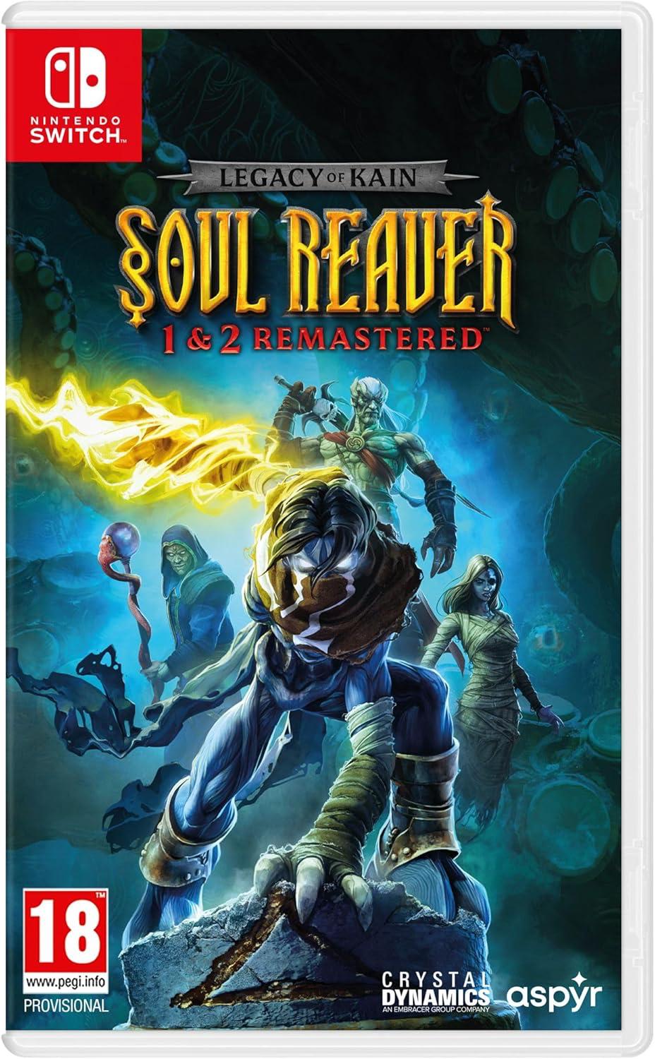 Nintendo Switch: Legacy Of Kain Soul Reaver 1 & 2 Remastered
