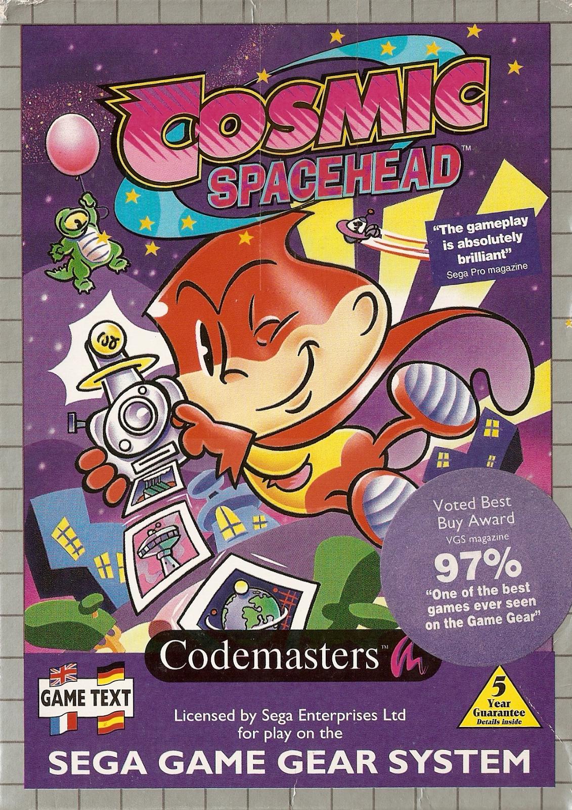 Game Gear: Cosmic Spacehead