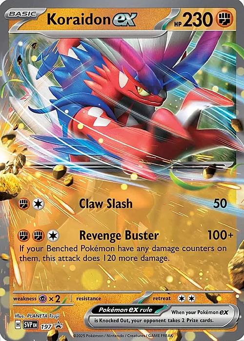 (197) Pokemon TCG SV Black Star Promos Single: Koraidon ex Promo
