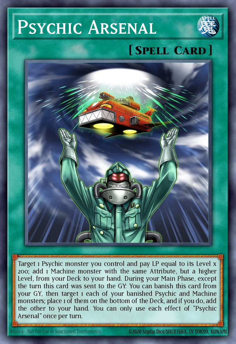 (082) YuGiOh TCG PHNI: Phantom Nightmare Single: Psychic Arsenal  Super Rare