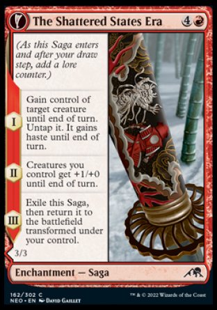 (162) Magic The Gathering Kamigawa: Neon Dynasty Single: The Shattered States Era // Nameless Conqueror Common