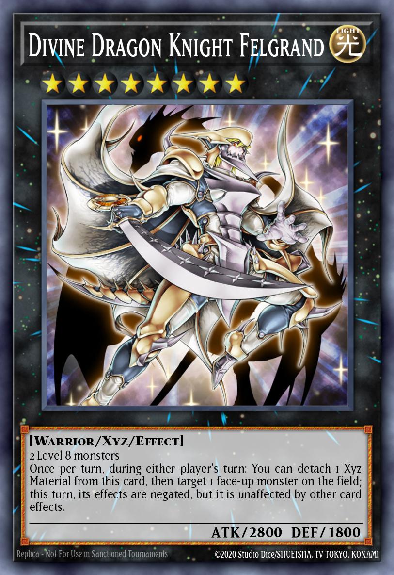 (166) YuGiOh TCG MP14: 2014 Mega-Tins Mega-Pack Single: Divine Dragon Knight Felgrand Secret Rare