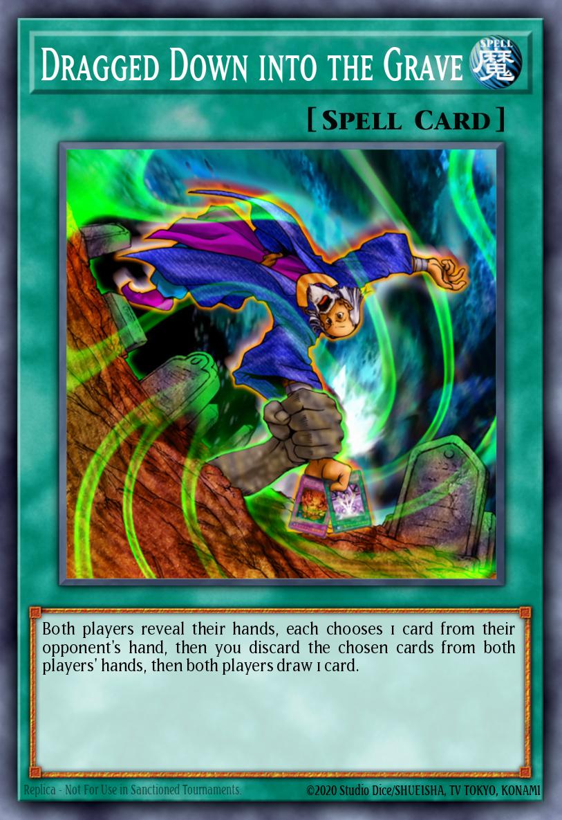 (EN084) YuGiOh TCG DCR: Dark Crisis Single: Dragged Down into the Grave (V.2 - Common) Common