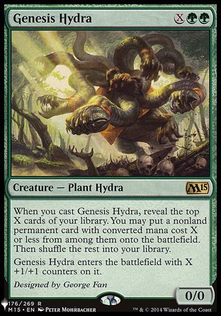 (176) Magic The Gathering The List Single: Genesis Hydra Rare