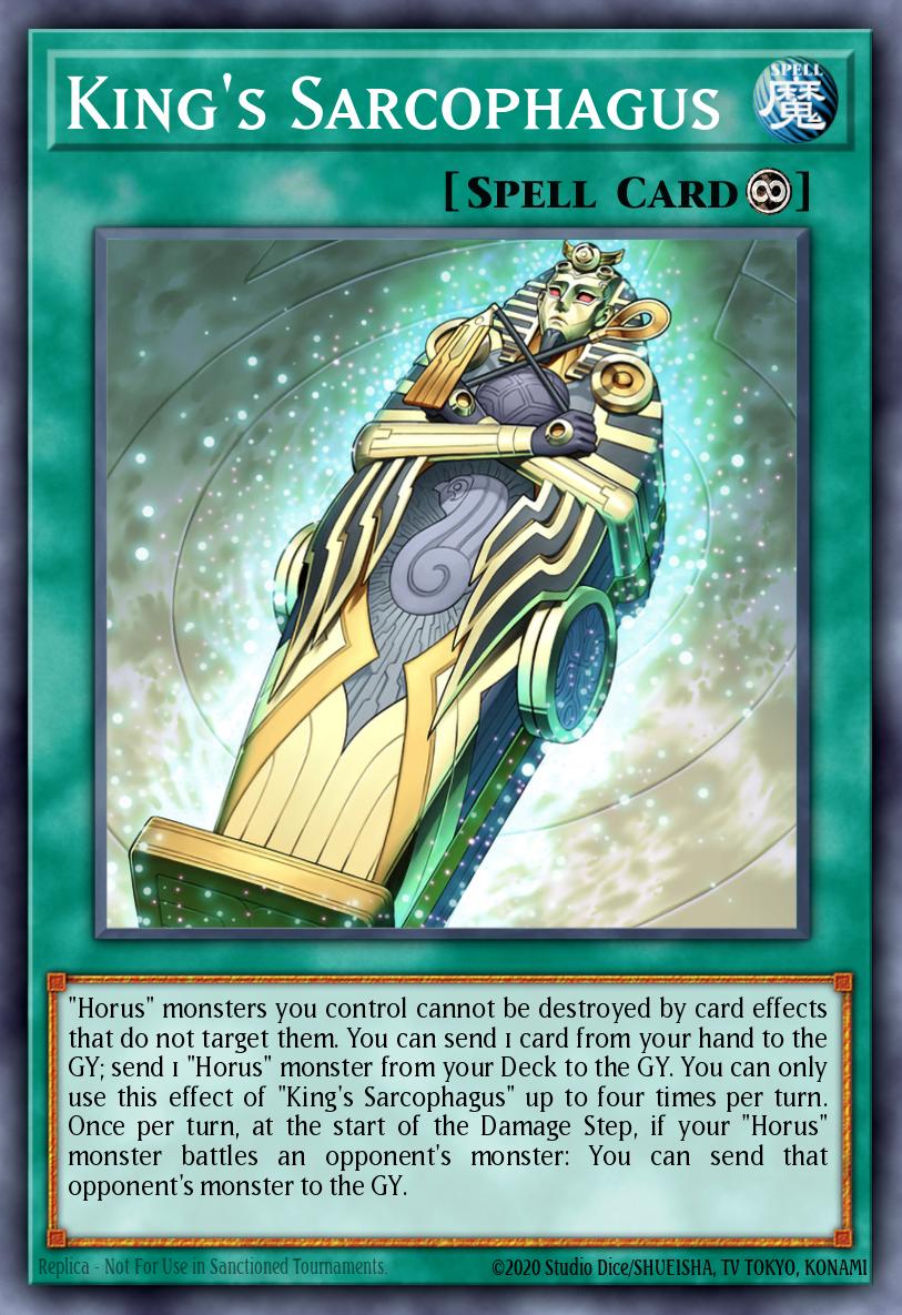 (125) YuGiOh TCG MP24: 25th Anniversary Tin: Dueling Mirrors Single: King's Sarcophagus Secret Rare