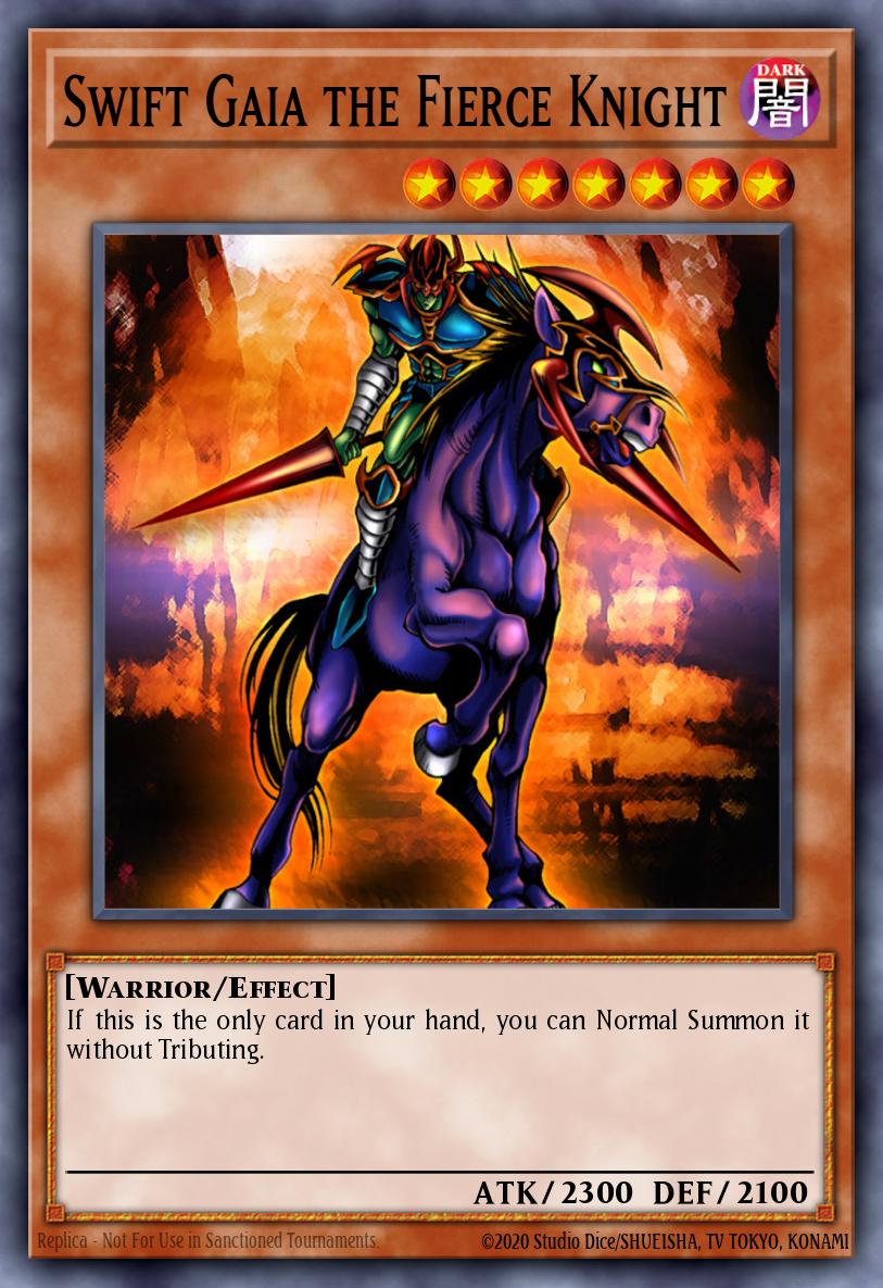 (111) YuGiOh TCG DB2: Dark Beginning 2 Single: Swift Gaia the Fierce Knight Ultra Rare