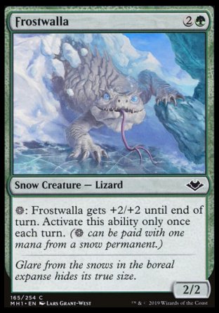 (165/254) Magic The Gathering Modern Horizons Single: Frostwalla Holo Common
