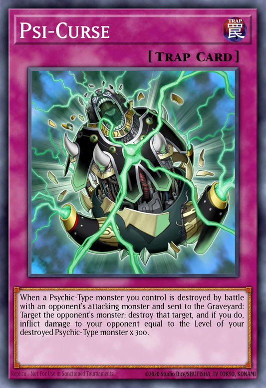 (078) YuGiOh TCG ABPF: Absolute Powerforce Single: Psi-Curse  Common