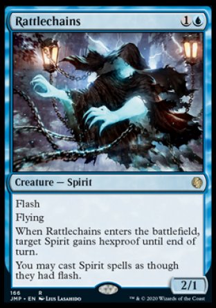 (166) Magic The Gathering Jumpstart Single: Rattlechains Rare