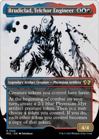 (166) Magic The Gathering Multiverse Legends Single: Brudiclad, Telchor Engineer (V.4) Rare