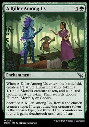 (167) Magic The Gathering Murders at Karlov Manor Single: A Killer Among Us Uncommon
