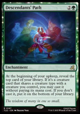 (167) Magic The Gathering Magic: The Gathering | Avatar: The Last Airbender: Eternal Single: Descendants' Path Rare