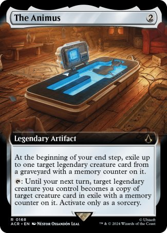 (168) Magic The Gathering Universes Beyond: Assassin's Creed: Extras Single: The Animus (V.1) Rare