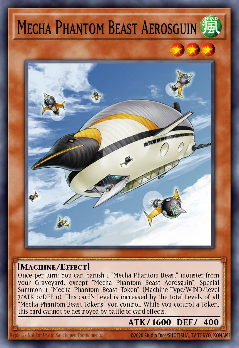 (114) YuGiOh TCG MP14: 2014 Mega-Tins Mega-Pack Single: Mecha Phantom Beast Aerosguin Ultra Rare