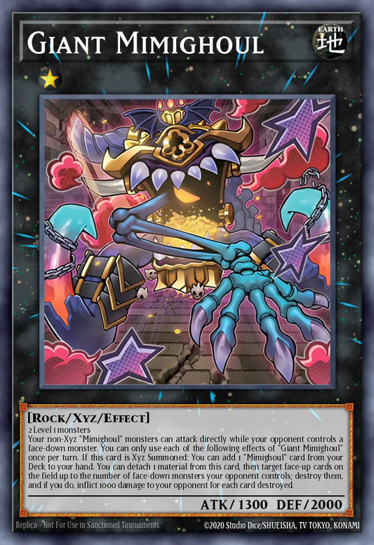 (259) YuGiOh TCG MP25: 2025 Mega-Pack Tin Single: Giant Mimighoul  Ultra Rare
