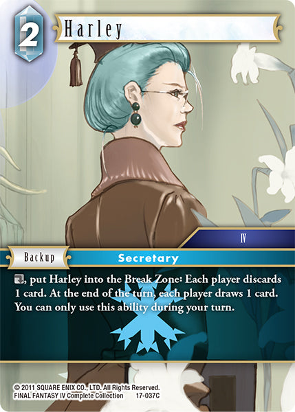 (037) Final Fantasy TCG Rebellion's Call Single: Harley (17-037) Common