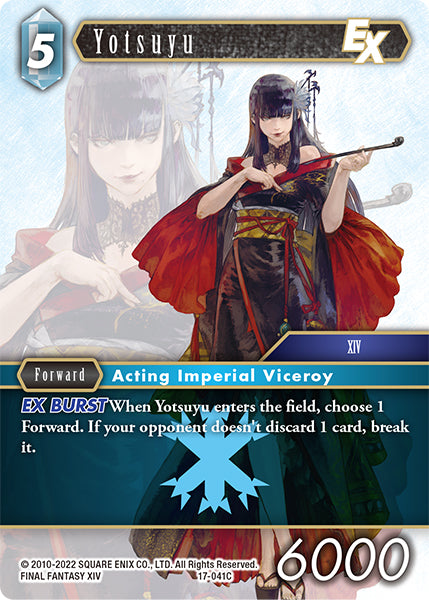 (041) Final Fantasy TCG Rebellion's Call Single: Yotsuyu (17-041) Common