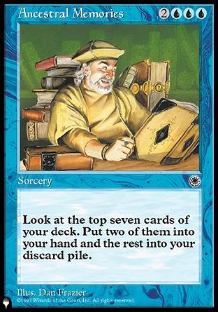 (000) Magic The Gathering The List Single: Ancestral Memories Rare